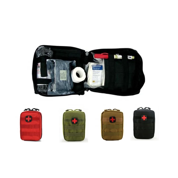 Custom Ifak Individual Milita First Aid Emergency Custom Trauma Nylon 