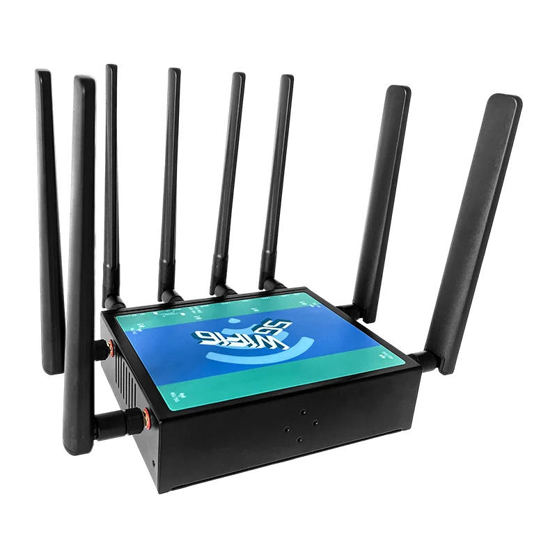 High Speed ZBT Z8106AX-M2-T OpenWrt WiFi6 Dual SIM 4G/5G Router, 8