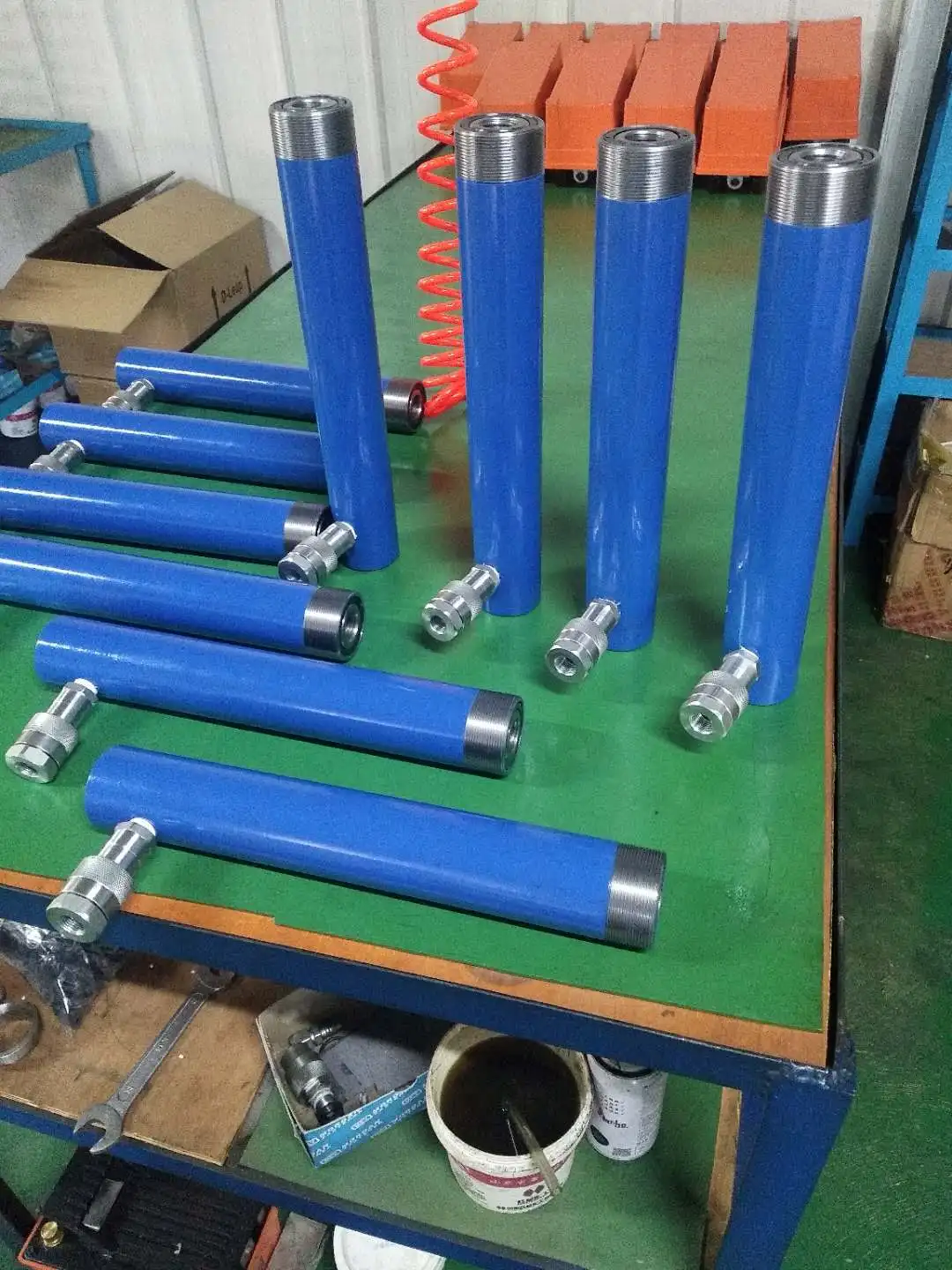 Yantai Winner High Force Ys Model 10000 Psi Air Hydraulic Cylinder Long