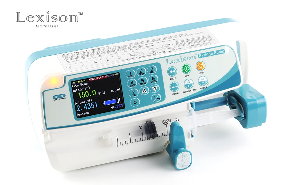 Veterinary Equipment Prsph4000 Veterinary Use Syringe Pump Driver