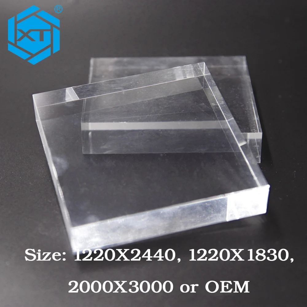 Transparent Acrylic Clear Glass Sheet Perspex Wholesale Plexi Glass