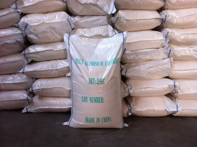 high quality white powder polyaluminium chloride(pac) 30% plant