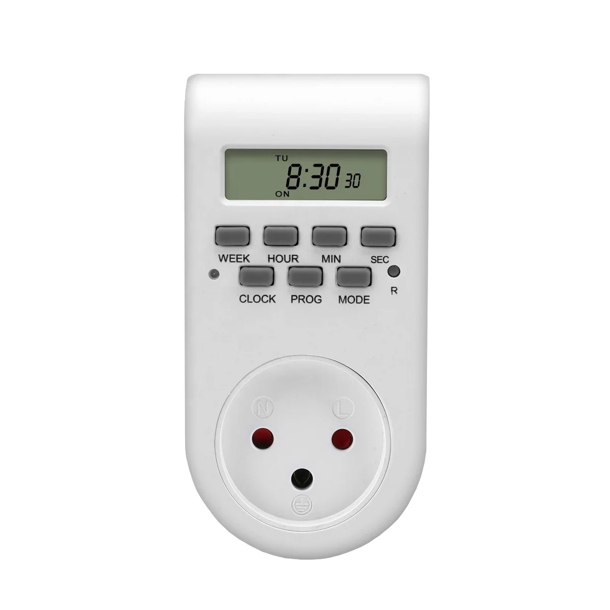 Israel Digital Weekly Timer Socket