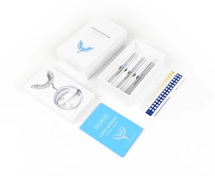Private label Teeth whitening kits with led light Wholesale professional dental products lamp teeth whitening