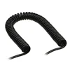 coiled Spiral Continuous Flex Cables with PU pur tpu Jacket