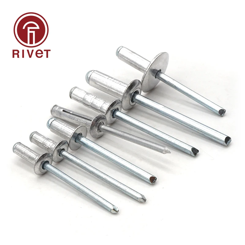 Factory Supply Aluminium Rivets With Best Quality Round And Flat Head