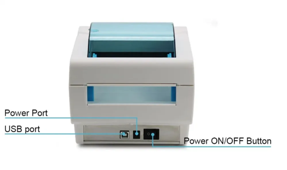 Fast Dispatch Thermal Label Printer 4x6 High Quality Jpcc410 Direct