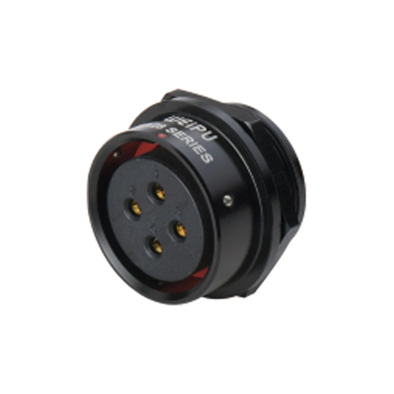 SA2812/P(S) Weipu Push-pull fast locking IP67 waterproof power rear-nut mount connector plug