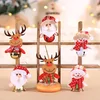 2019 Merry Christmas Ornaments Christmas Gift Santa Claus Toy Doll Hang Tree Hanging Christmas Decoration Supplies