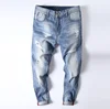 China Liquidation Men Jeans Stocklot Jeans Denim Ripped Pencil Pants Skinny Jeans for Men