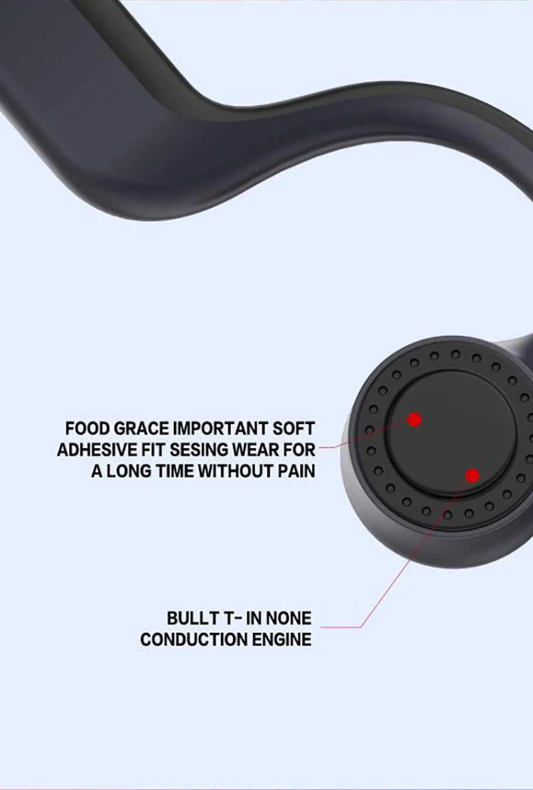 Outdoor Waterproof Sport Jogging Running Driving Cycling Bt 5.0 Wireless Bone Conduction Headphones - ANKUX.COM