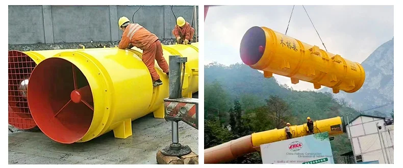 Explosion-proof Mine Tunnel Fan, Axial, Centrifugal - detail 20