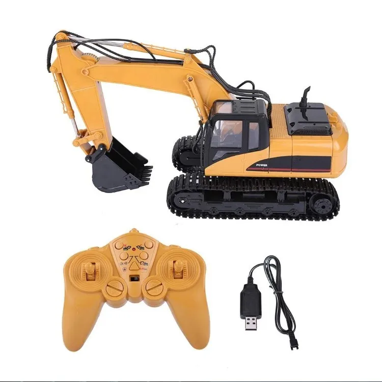 1/14 Scale 15 Channel RC Car Huina 1550 Remote Control Excavator