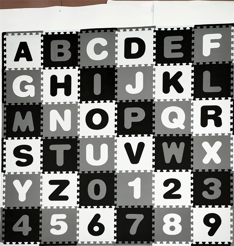 Eva Foam Alphabet Play Mat Interlocking Abc Mats Ideal For 3d Puzzle