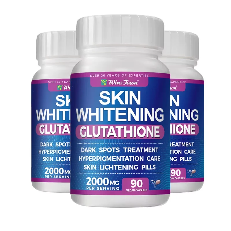 Skin Whitening L-Glutathione 2000mg Vegan Capsules for Brightening