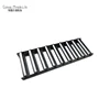 Gravity steel flow narrow roller rail zinc plating flow roller track with 20mm diameter 100mm width roller