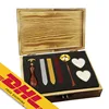 Sea Lions or Seals Wax Seal Stamp Set Vintage Classical Wax Stamp Kit for Cards Envelopes Invitations Wine Packages
