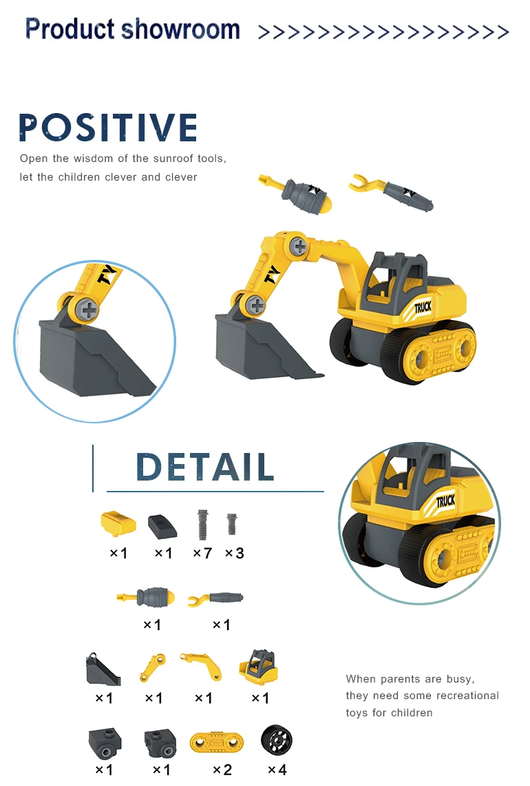 Hot Selling Toys Games DIY Toys, New Toy Kids Plastic DIY Cars