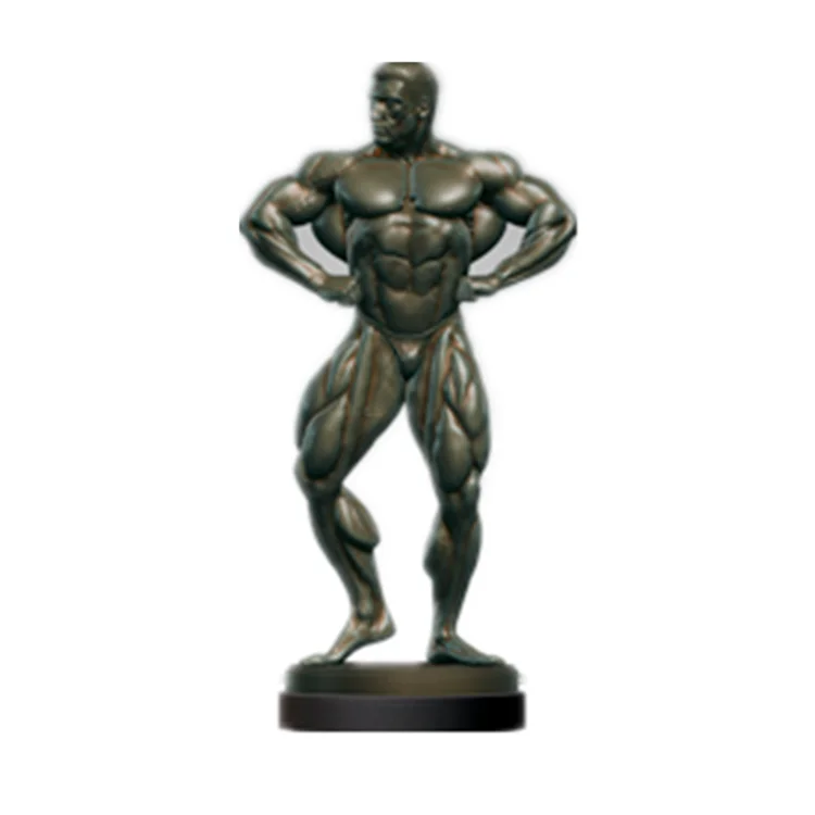 Bodybuilding Trophy Resin Men Statue Manufacturer Buy Bodybuilder