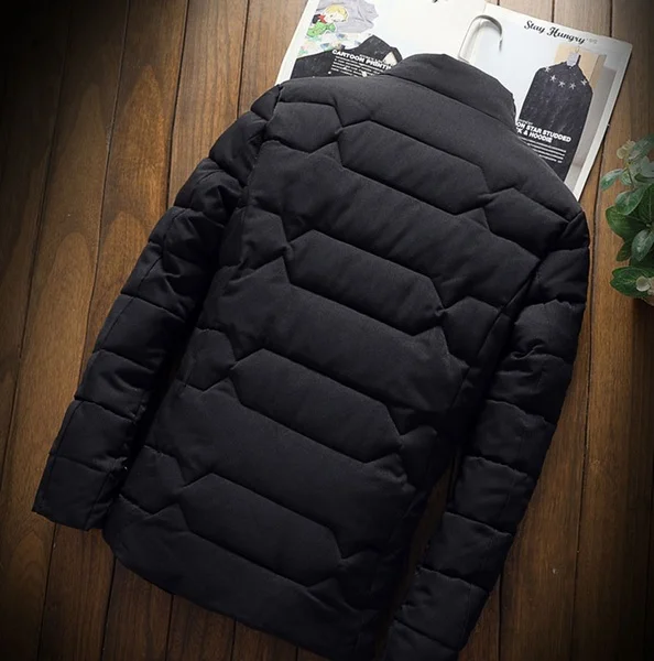 Men's Padded Jacket Autumn Winter Warm Cotton Coat For Men_voghion.com