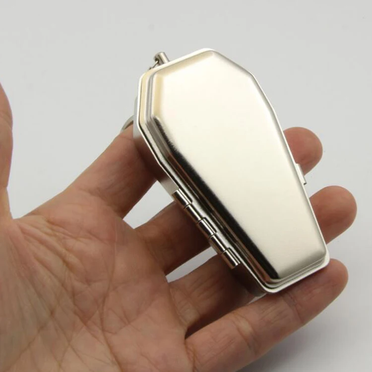 Mini Tool Pocket Ashtray Openable Coffin Keychain Buy Coffin Keychain