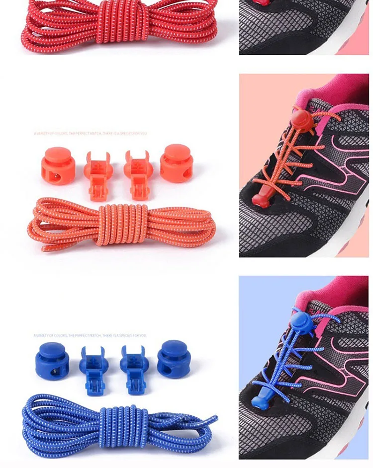 Custom Lock Elastic Shoe Laces No Tie Shoelaces Wholesale Buy No Tie