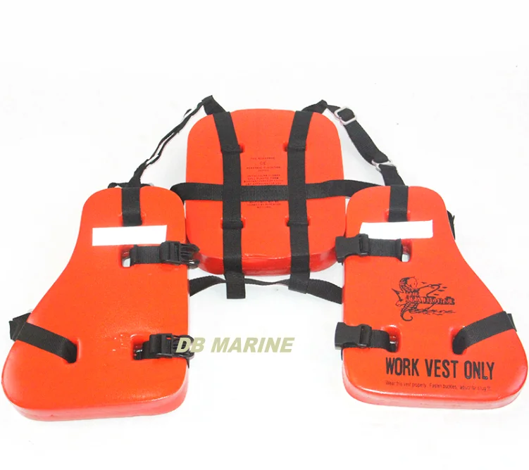 Seahorse 3 Piece Work Vest For Marine Use,Working Life Vest,Foam Life