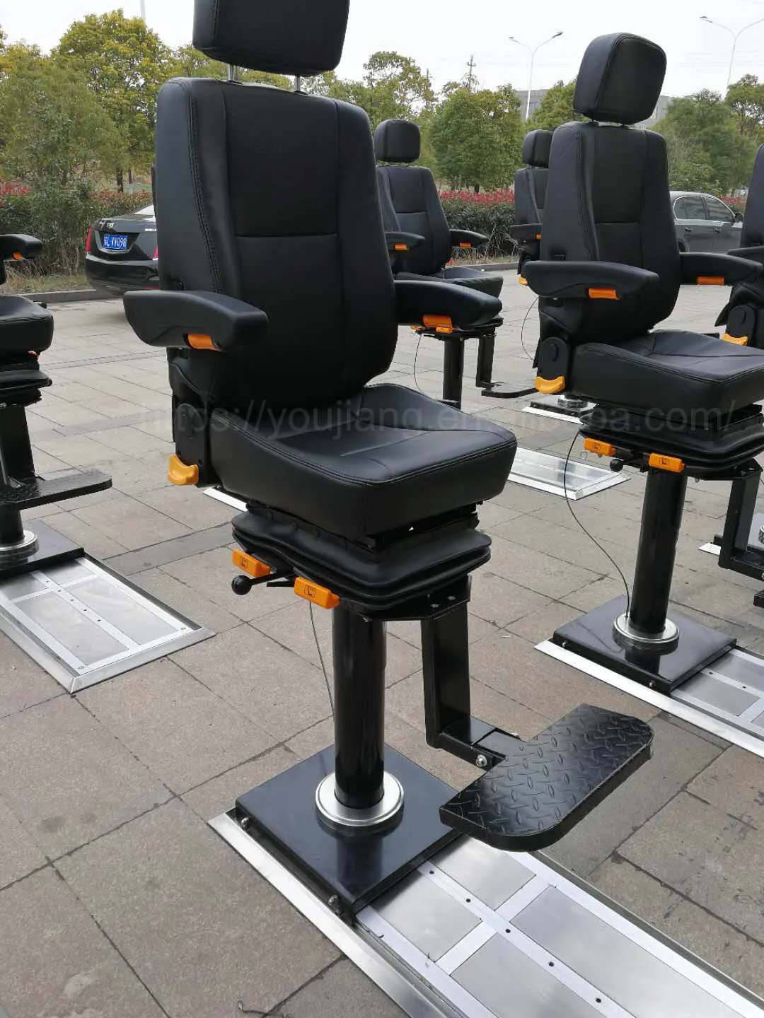 Sliding And Reclining Marine Boat Pilot Seats - Buy Pilot Seats,Boat