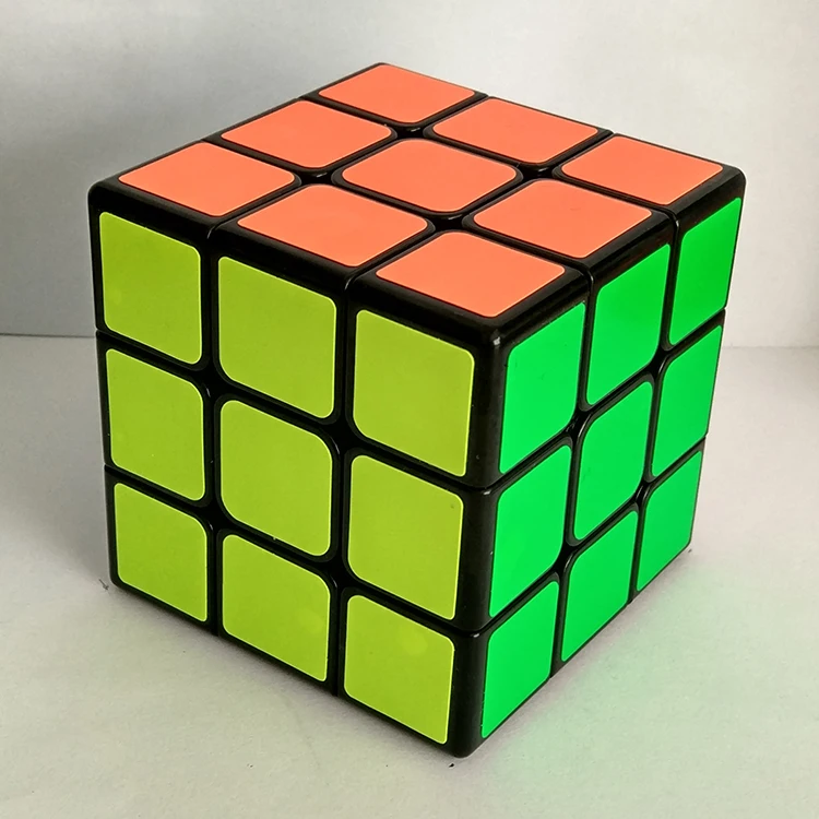 7cm promotional pop up 3x3 magic cubes shengshou