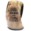 That's What I Do I Drink & I Know Things; Viking Drinking Horn Mug