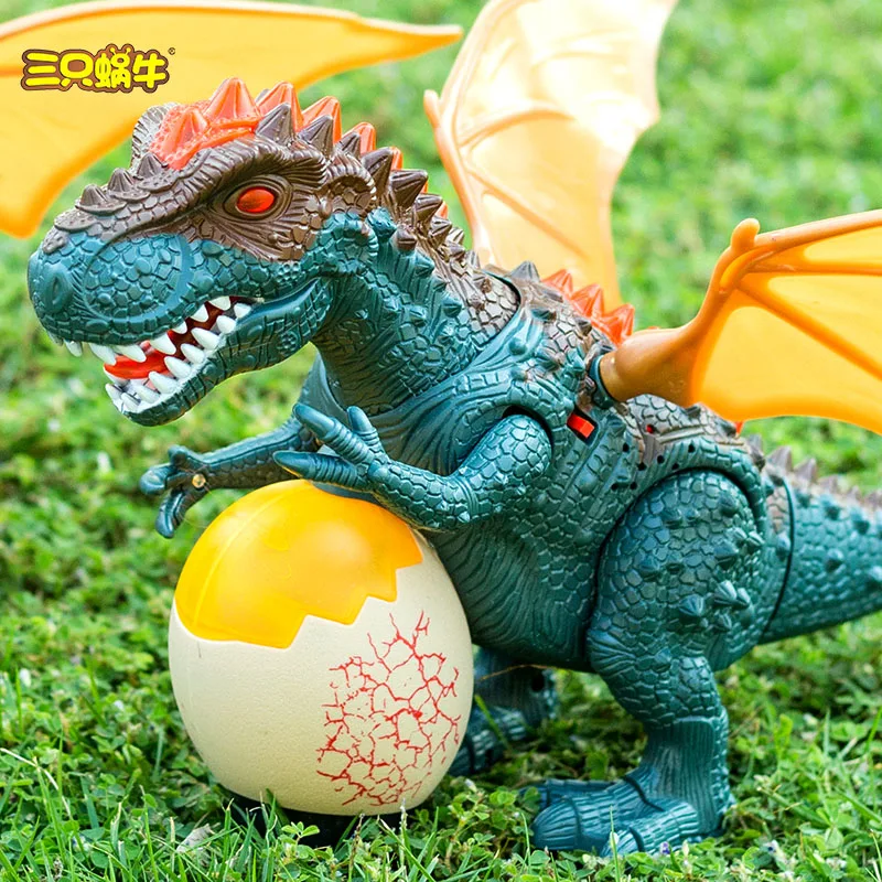 High Quality Electric universal Dinosaure Toy RC Dragon tyrannosaurus with light music