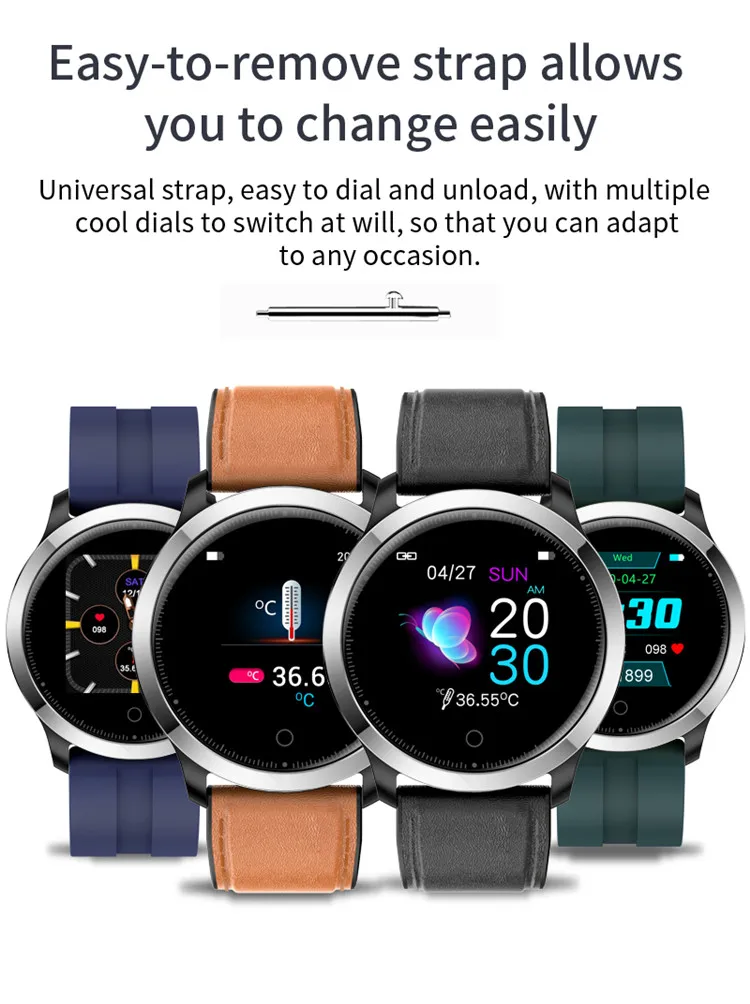 f68 smartwatch 1.3 color screen body Alibaba