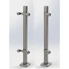 Stainless Steel Handrail Frameless Face Fixed Glass Stair Balustrade Post