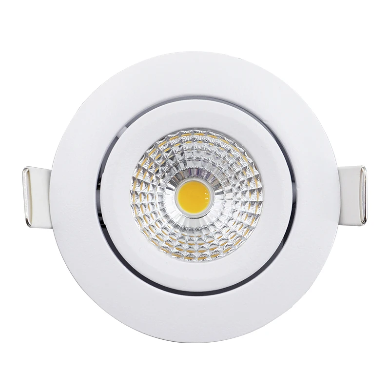 3000K 4000K 6000K Super Slim Downlight Dimmable Spot Light LED Embedded Ceiling Spotlight