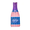 the champagne bottle inflatable lounger raft cool beach inflatable floating mat for sale