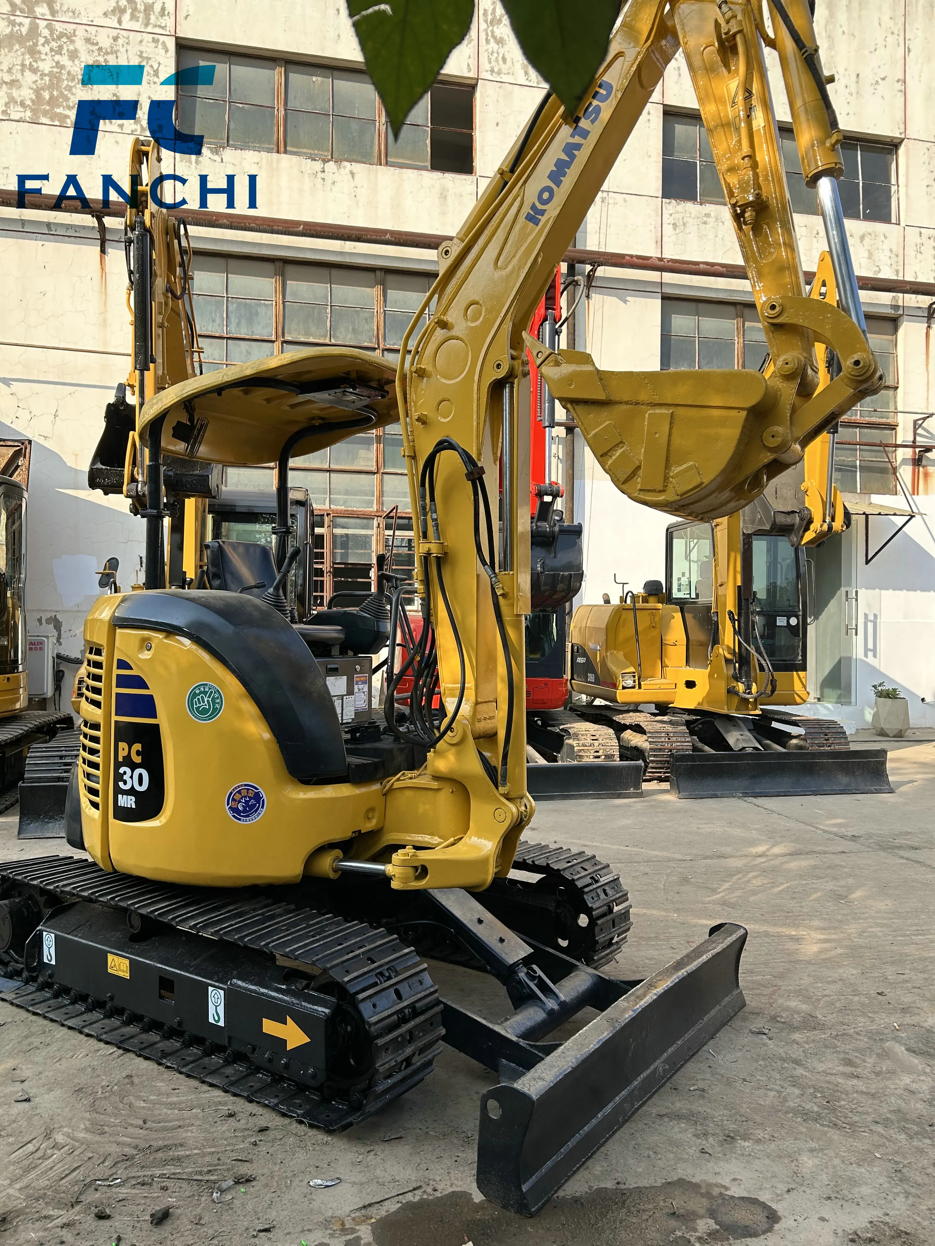 Japan Original Mini 3 Tons Komatsu 30MR Used Hydraulic Crawler ...