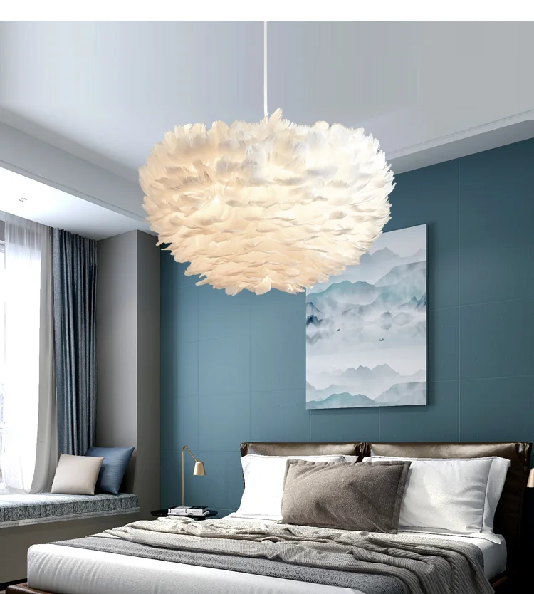 ZhongShan factory modern colorful E27 fancy home luxury pendant lights ceiling lights
