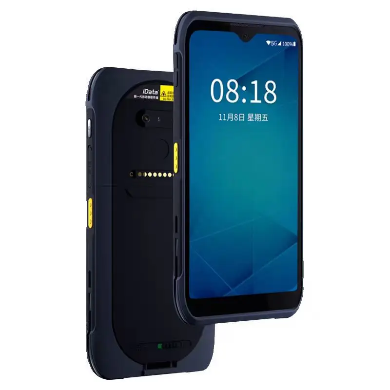 Unimes T2 Rugged Handheld Collection 5G Android PDA Data Terminal with ...
