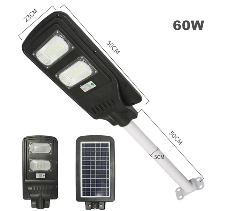 solar street light with remote control