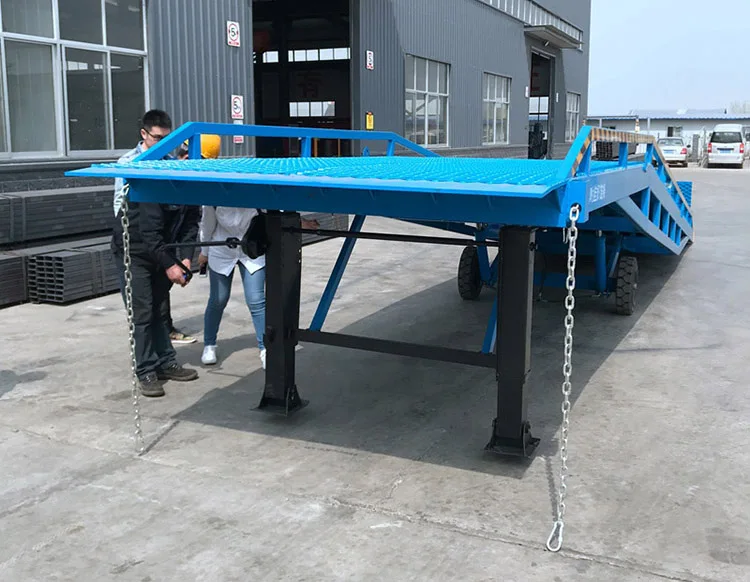 Container Loading Bridge Portable Mobile Hydraulic Container Load Dock ...