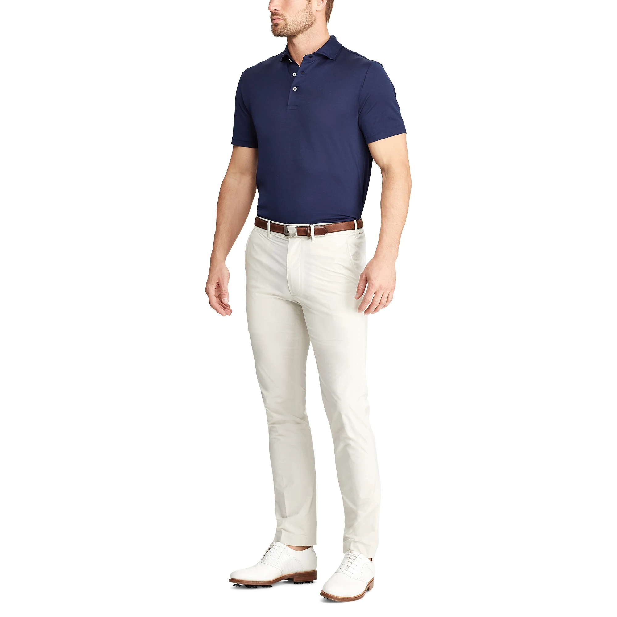 slim fit stretch golf pants