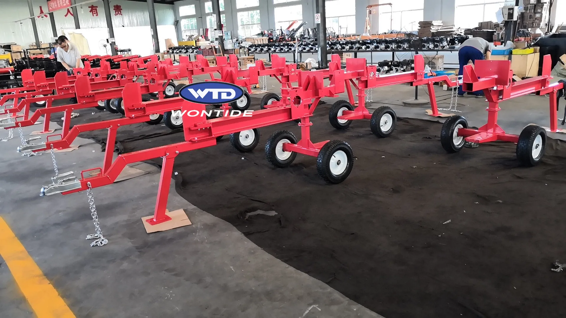 Wontide 27ton Firewood Processor - Efficient Log Splitter