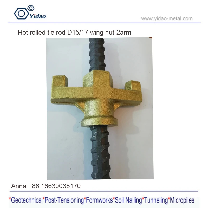 tie rod construction formwork Column Formwork Tie Rod D15mm and Wing Nut