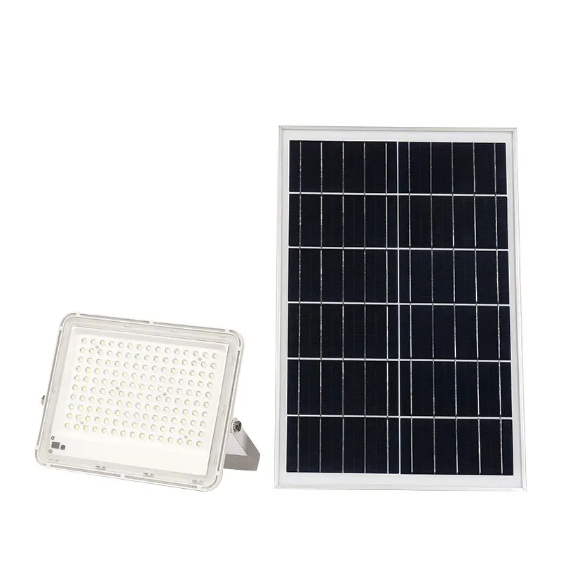 IP66 Waterproof 50w 100w 200w 300w 500w Led Solar Flood Light PIR Sensor Warm White Solar Panel Floodlight For Outdoor Stadium