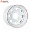 Wheelsky popular 16 inch 16x7J 6x1397 modular eight spoke steel 4x4 beadlock wheel rim for trailer