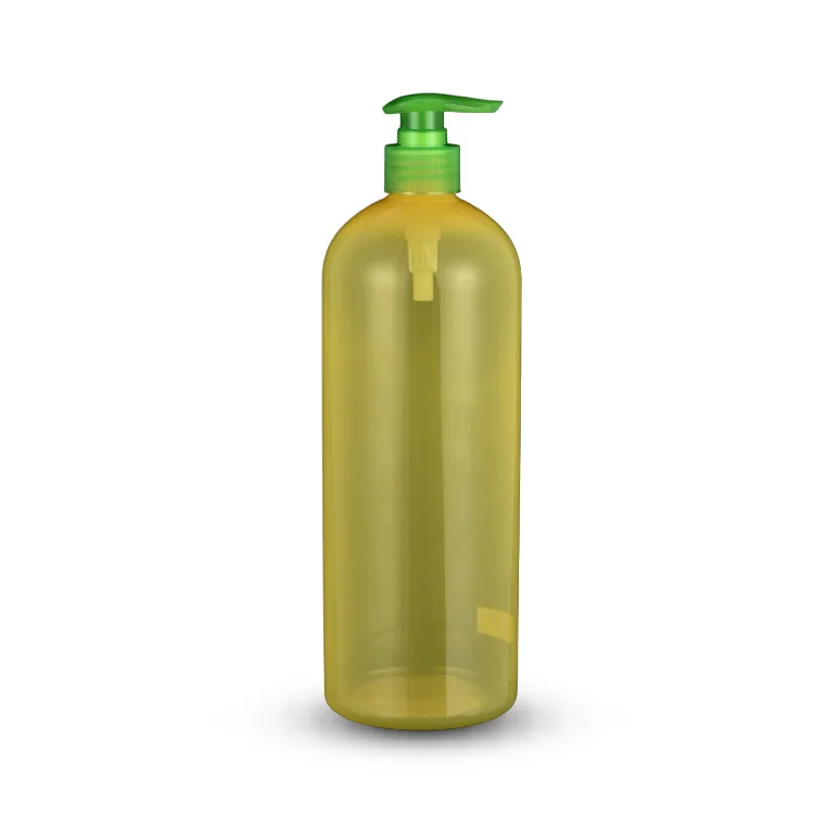 1 Liter 1000ml Pet Plastic Shampoo Bottle With Pump Buy 1 Liter Pet