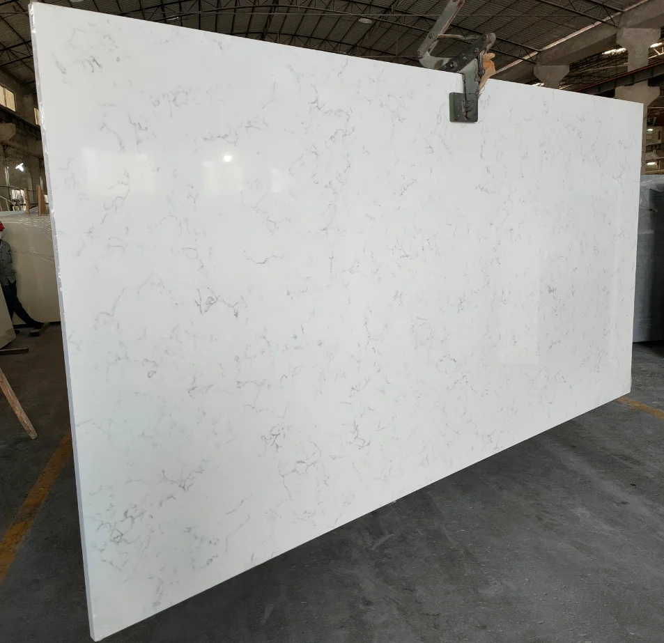 Wholesale Bianco Carrara White Quartz Slabs Indian,Verona Quartz Slab ...