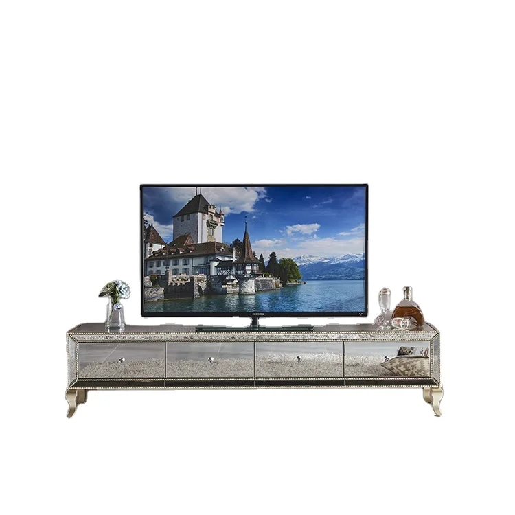 
Home furniture stylish beads modern tv stand cabinet living room 