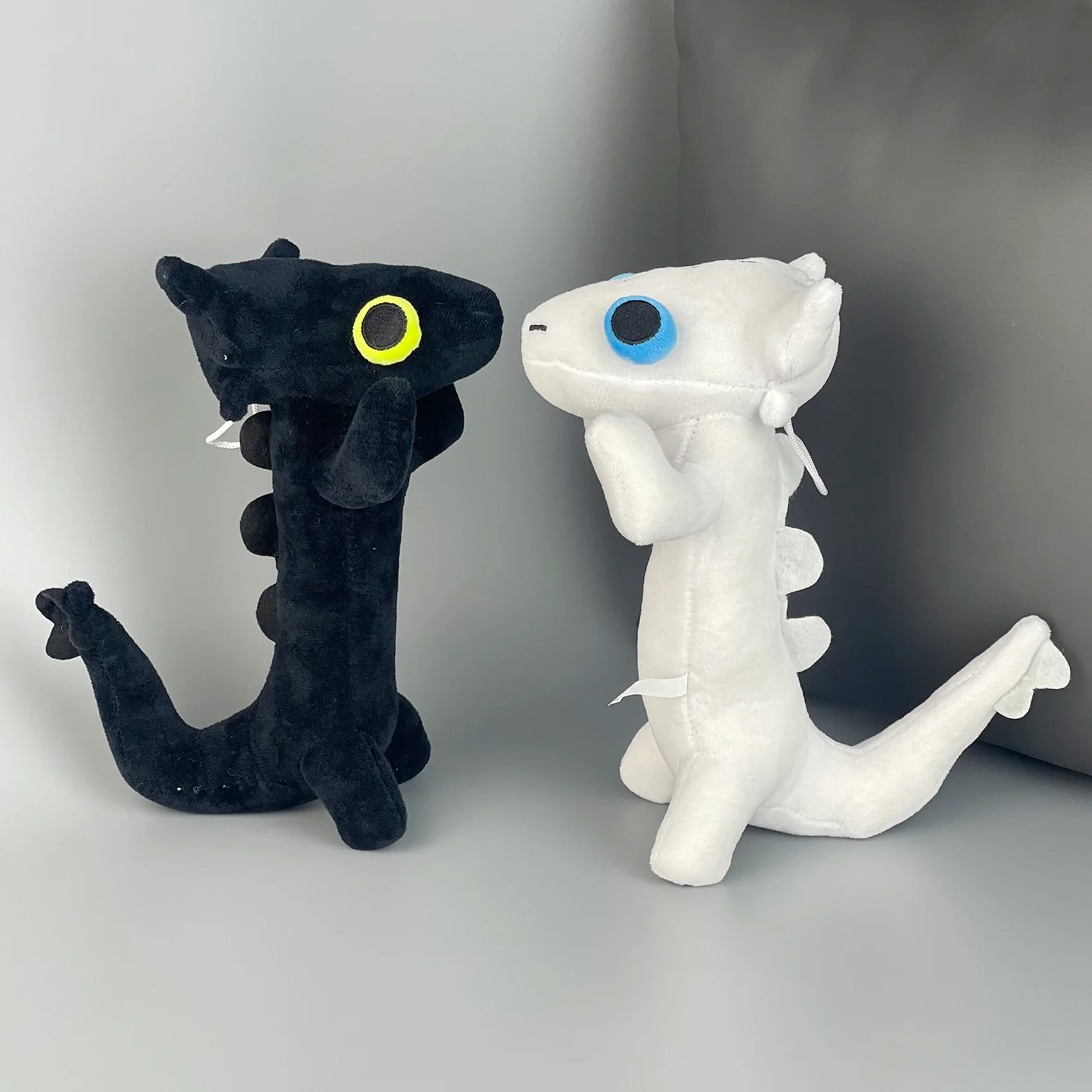 Hot Sale 2024 Toothless Dancing Plush Toy Black White Toothless And ...