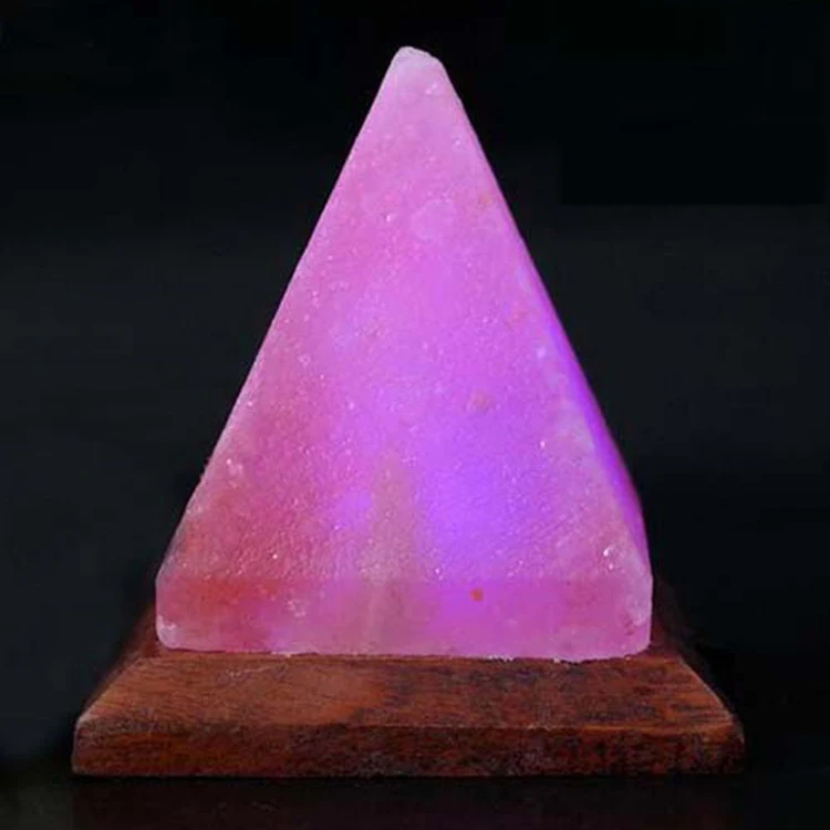GTYJ5460C Wholesale Pakistan Pyramid Crystal Rock Himalayan Usb Salt Lamp